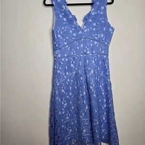Vineyard Vines 144th Kentucky Derby Dress. Blue Lace